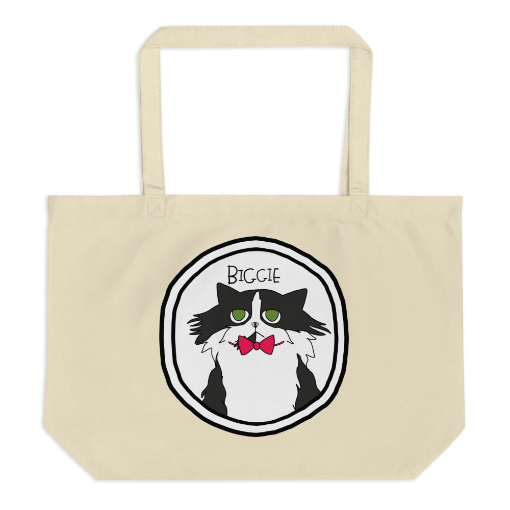 Biggie large organic tote bag
