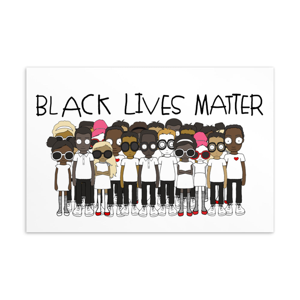 Black Lives Matter Postcard
