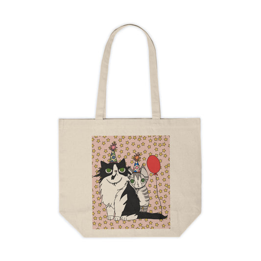 Party Cat Shopping Tote