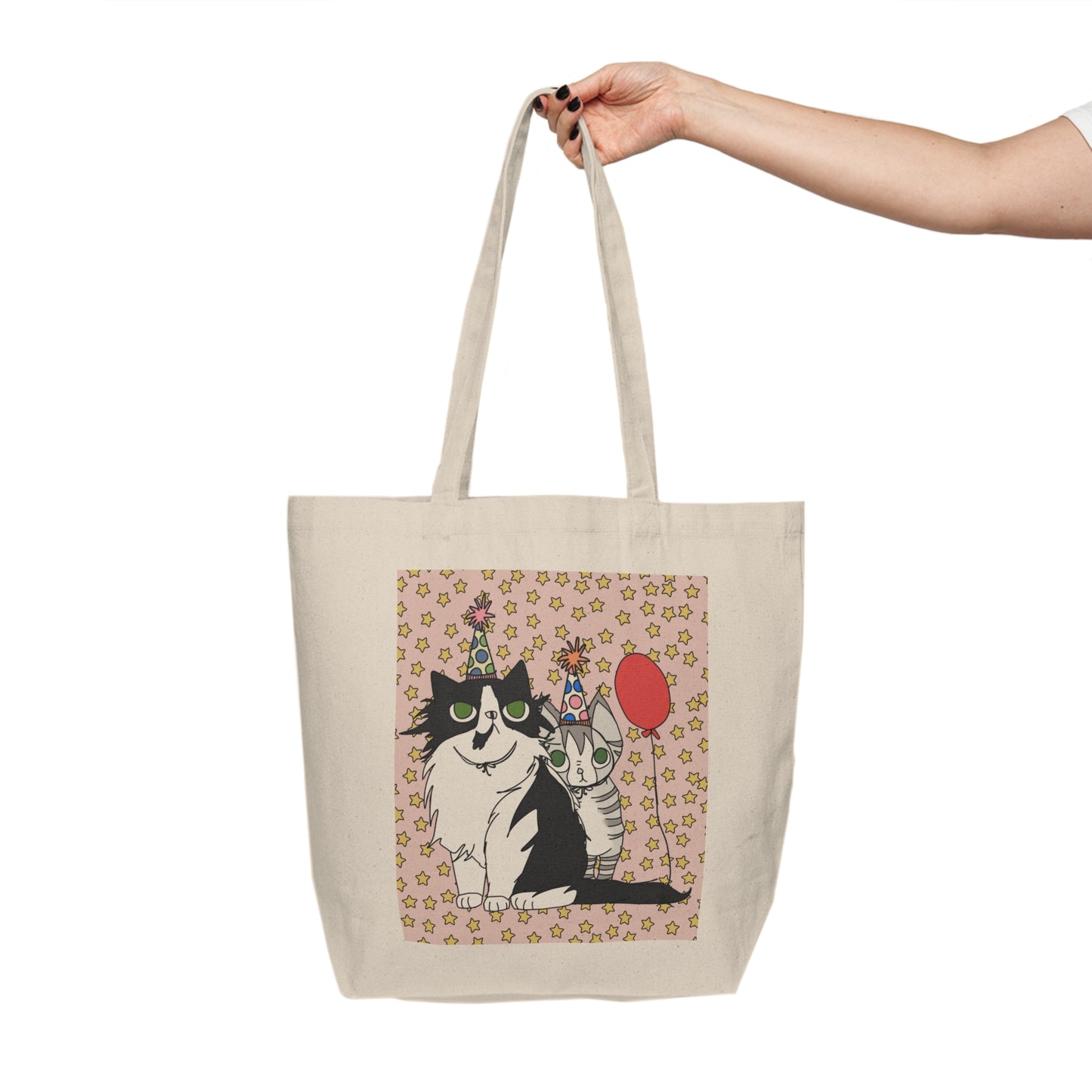 Party Cat Shopping Tote