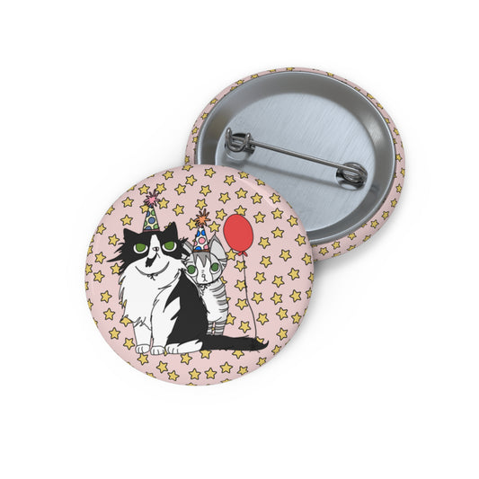 Party Cat Buttons