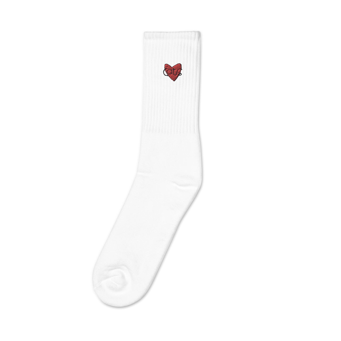 Love Cats Embroidered socks