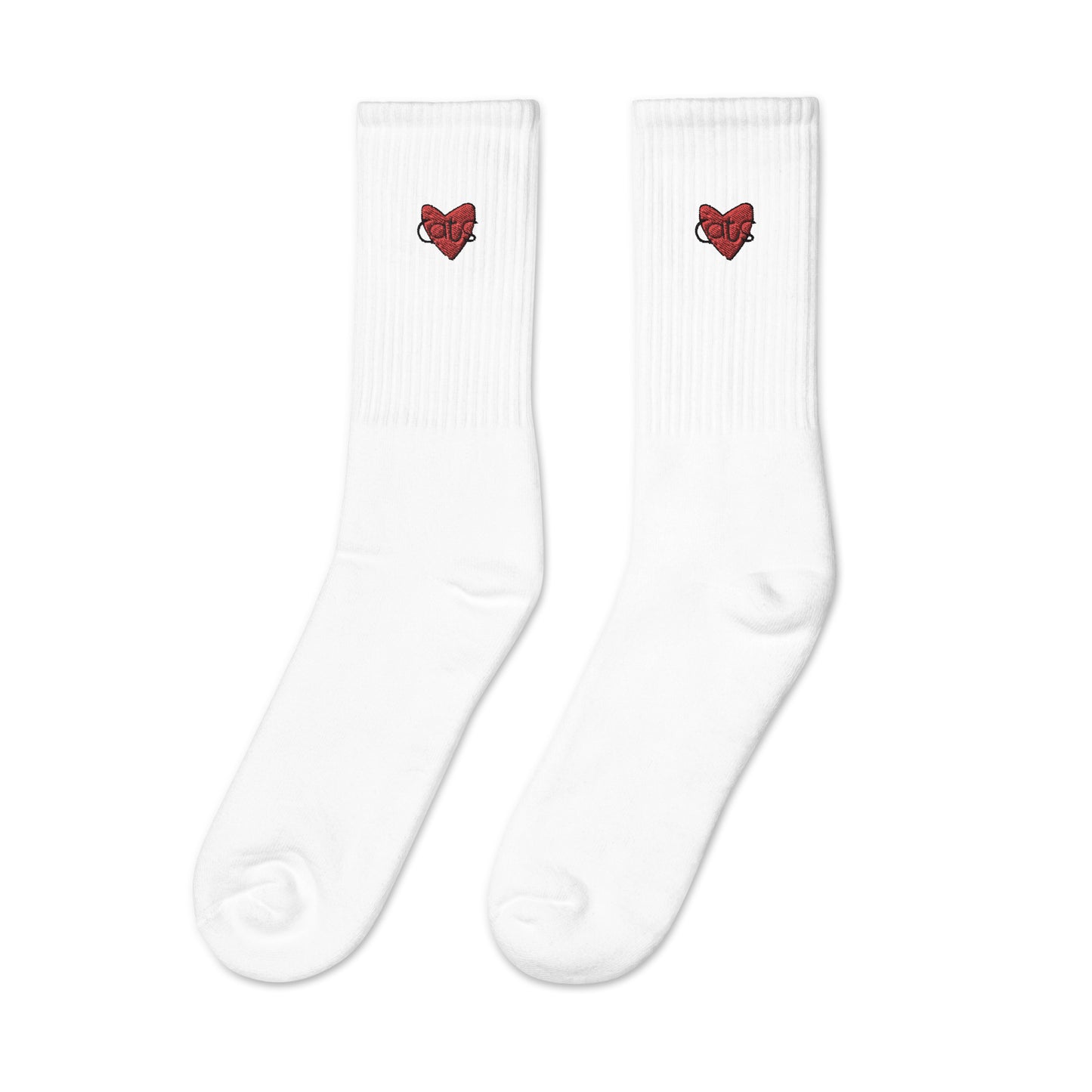 Love Cats Embroidered socks