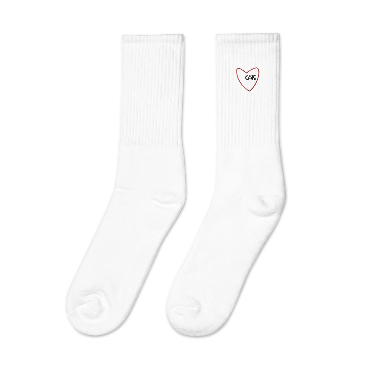 Love Cats Embroidered socks