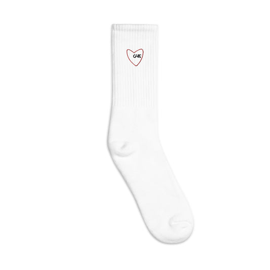 Love Cats Embroidered socks