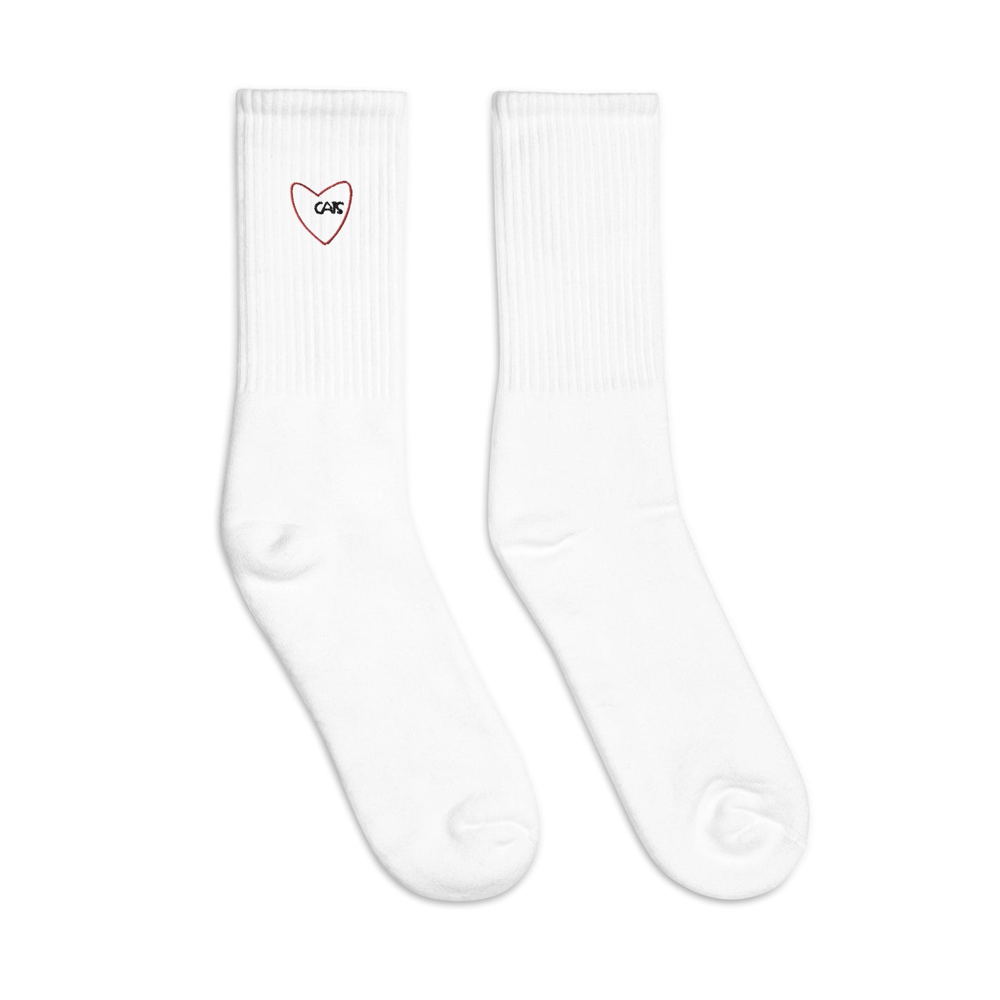 Love Cats Embroidered socks