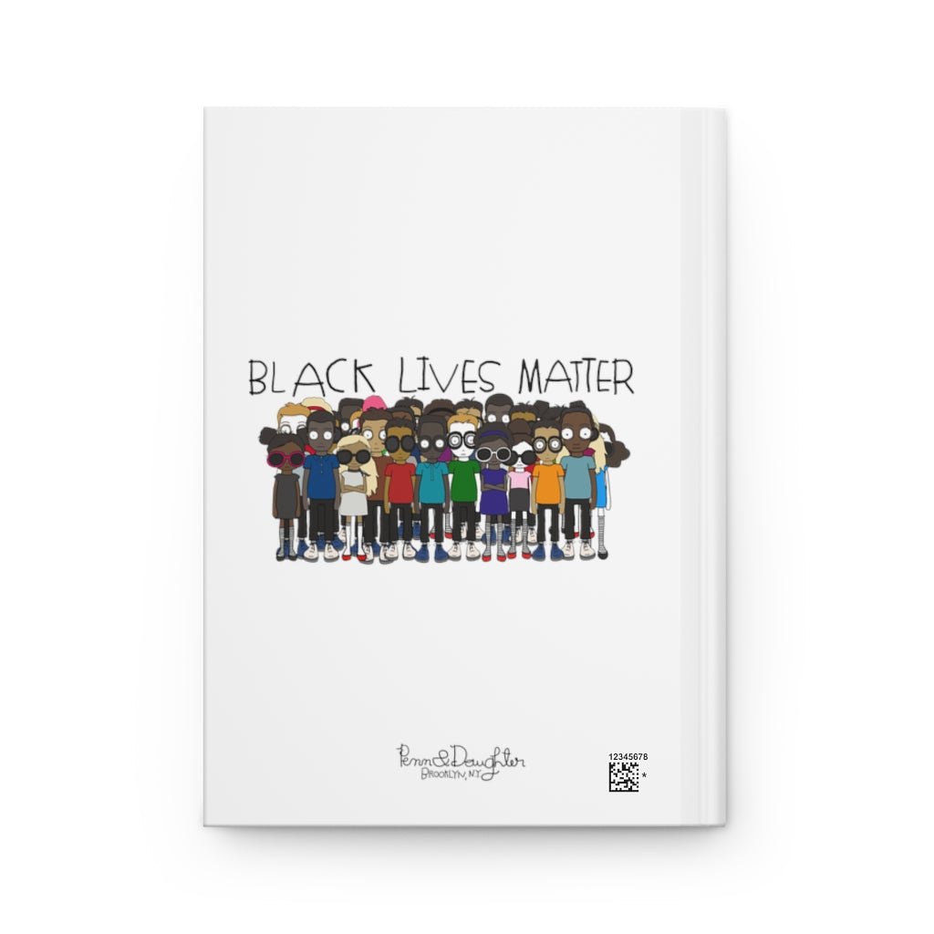 Black LIVES Matter hardcover notebook