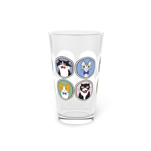 The Gang 16oz pint glass