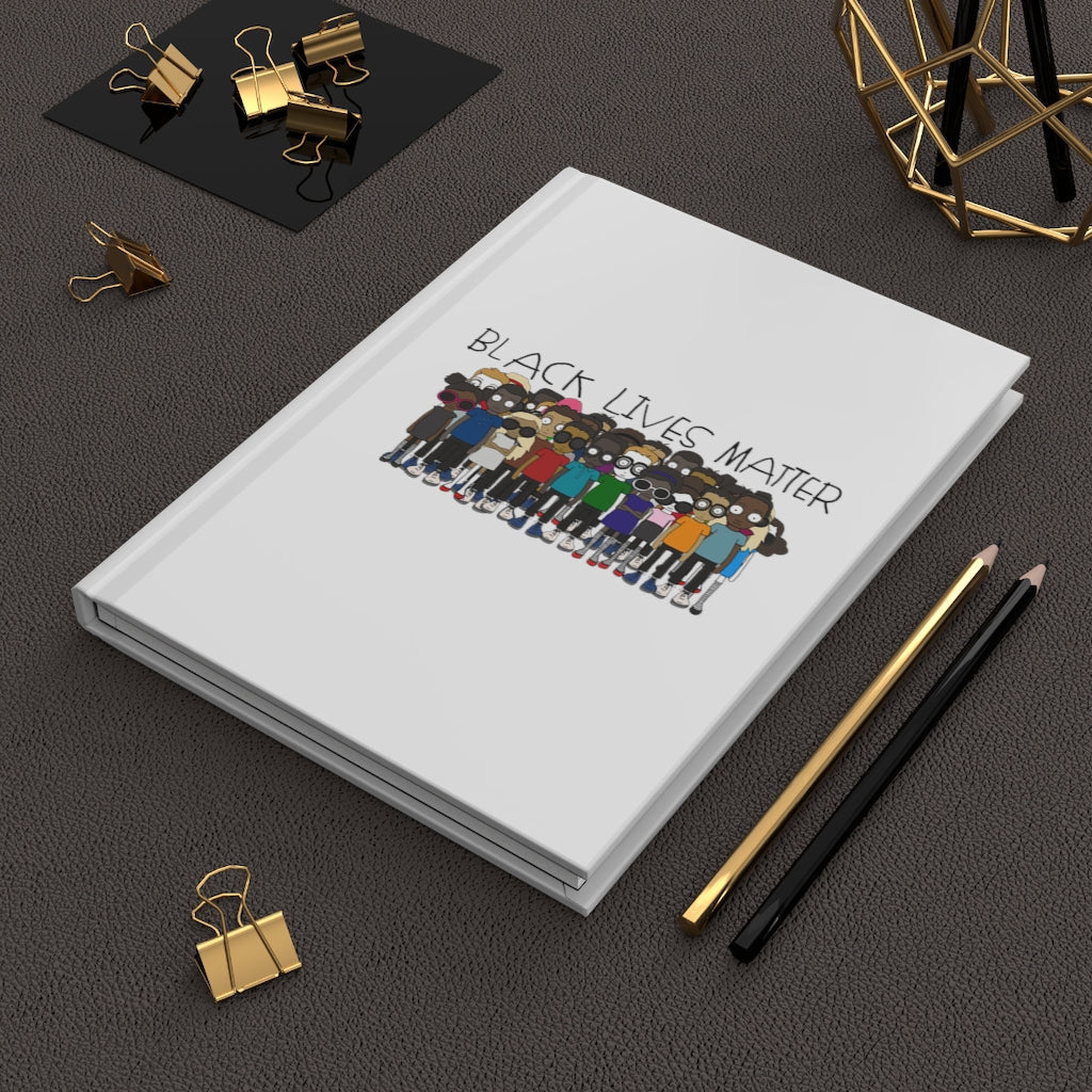 Black LIVES Matter hardcover notebook