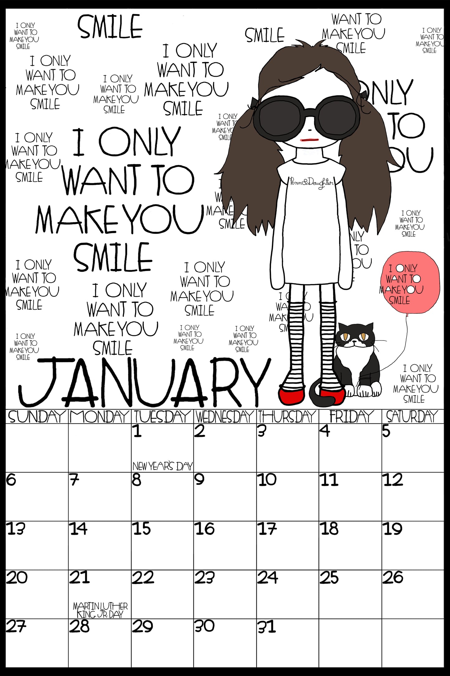 Love Song Calendar