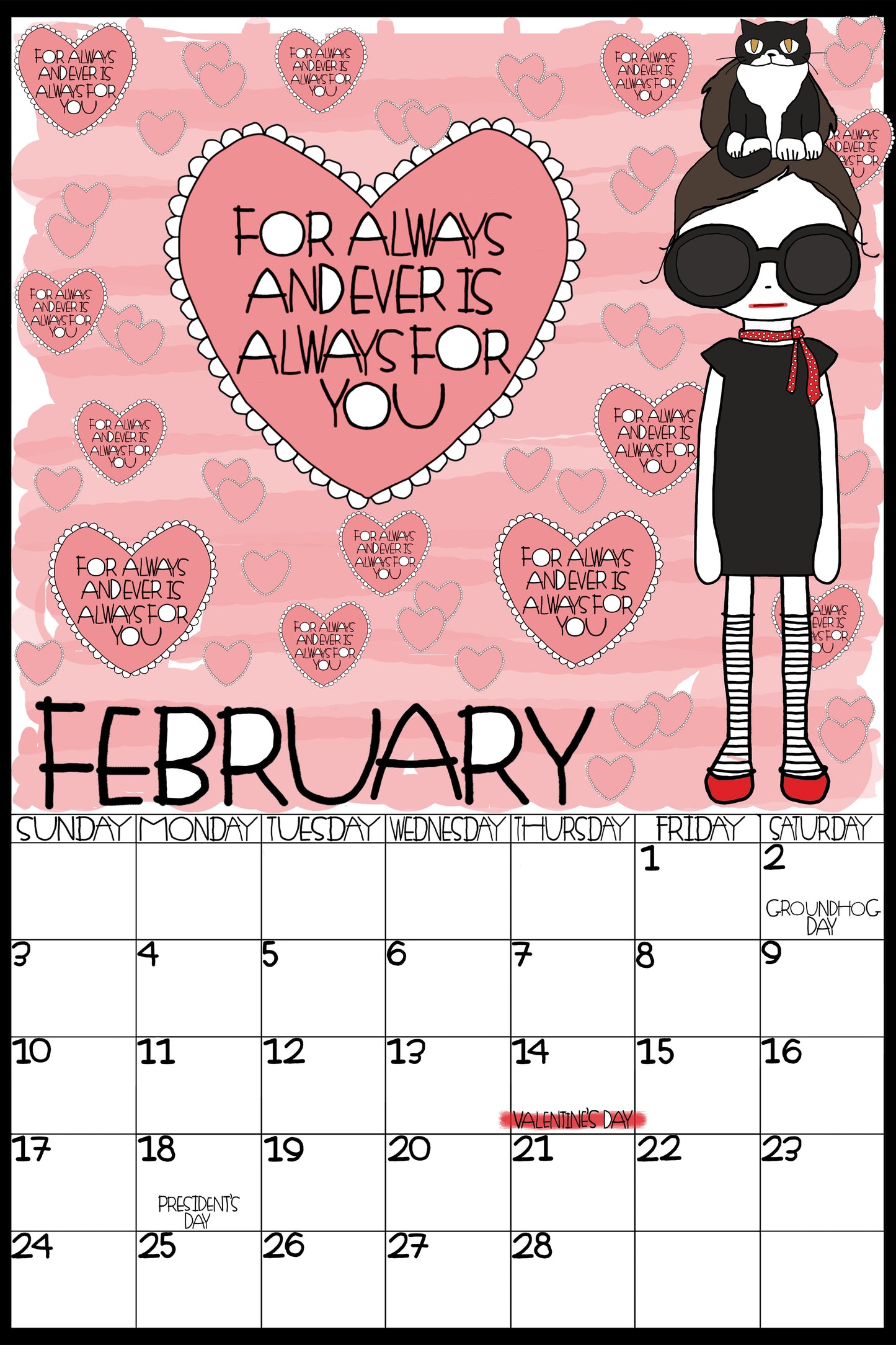 Love Song Calendar