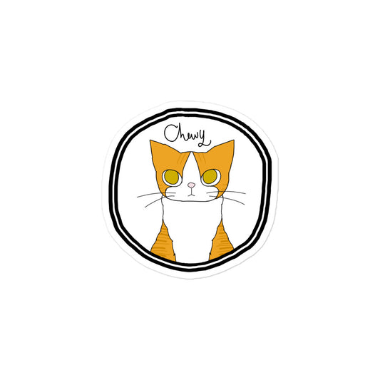 Chewy stickers