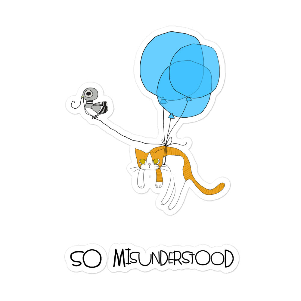 Misunderstood Sticker So Misunderstood stickers – Penn and Daughter