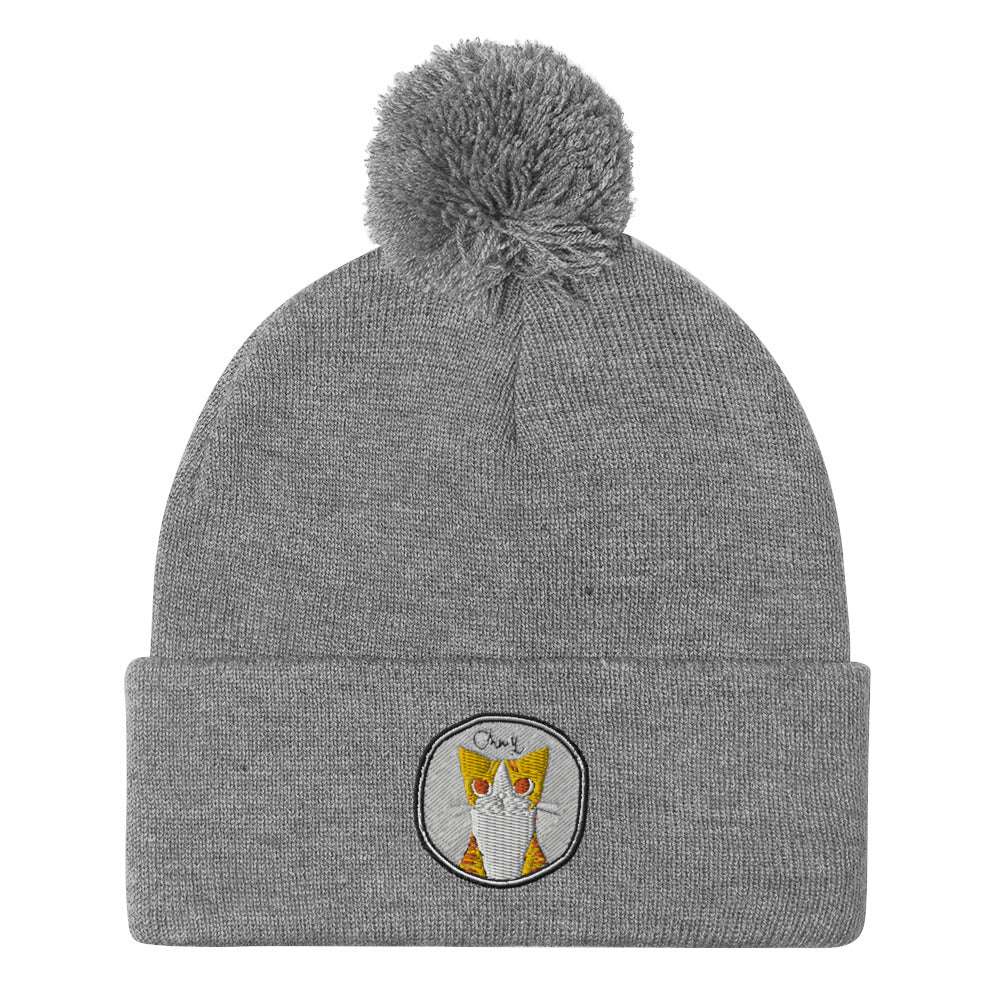 Chewy Pom-Pom Beanie