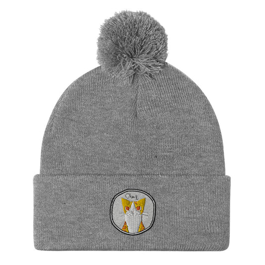 Chewy Pom-Pom Beanie