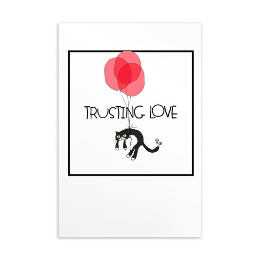 Trusting Love Postcard