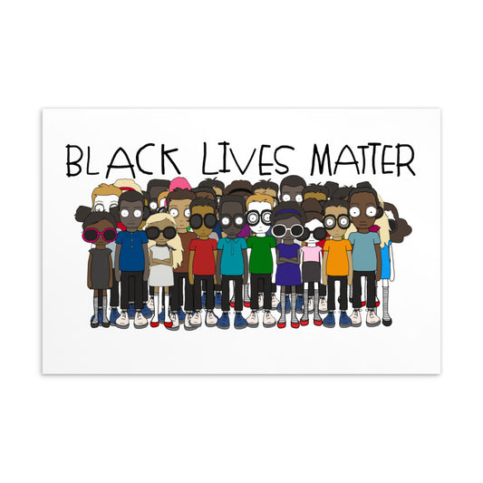 Black Lives Matter Postcard